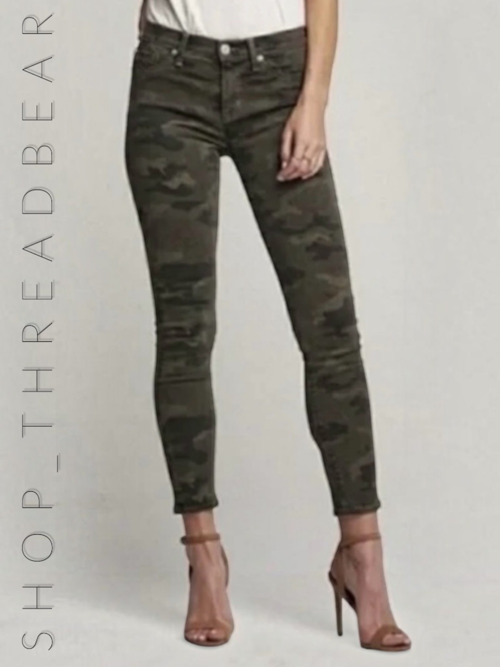 EUC [Hudson] Camouflage Denim < Nico > Mid Rise Camo Skinny Jeans | Small 4 · 27